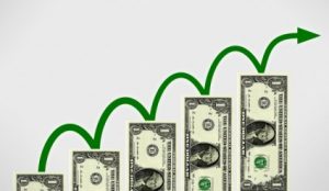 Requesting Salary Increase_dollar bills with arrow showing increase