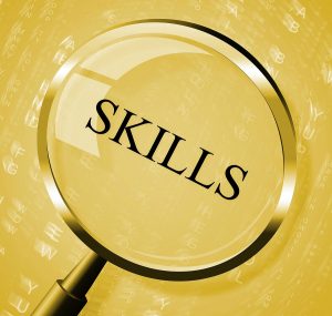 Skills Magnifier Shows Expertise Abilities And Competence