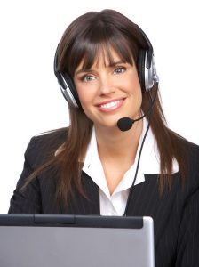 Marketing Career - woman with headset_smiling