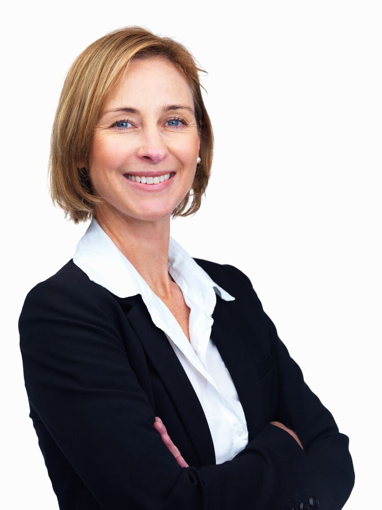 Corporate VP - business woman smiling