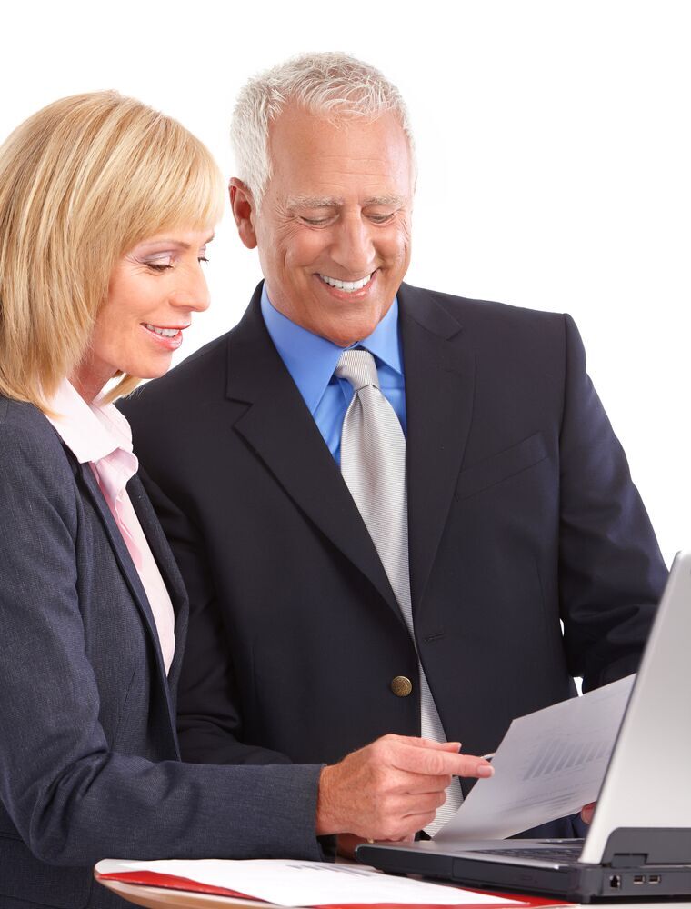 Getting Superiors to Approve Your Ideas - professional man and woman speaking