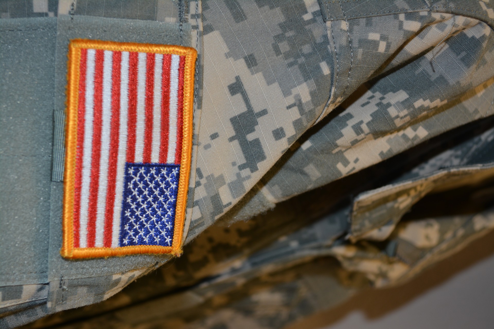 Post Military Jobs - Flag and camouflauge