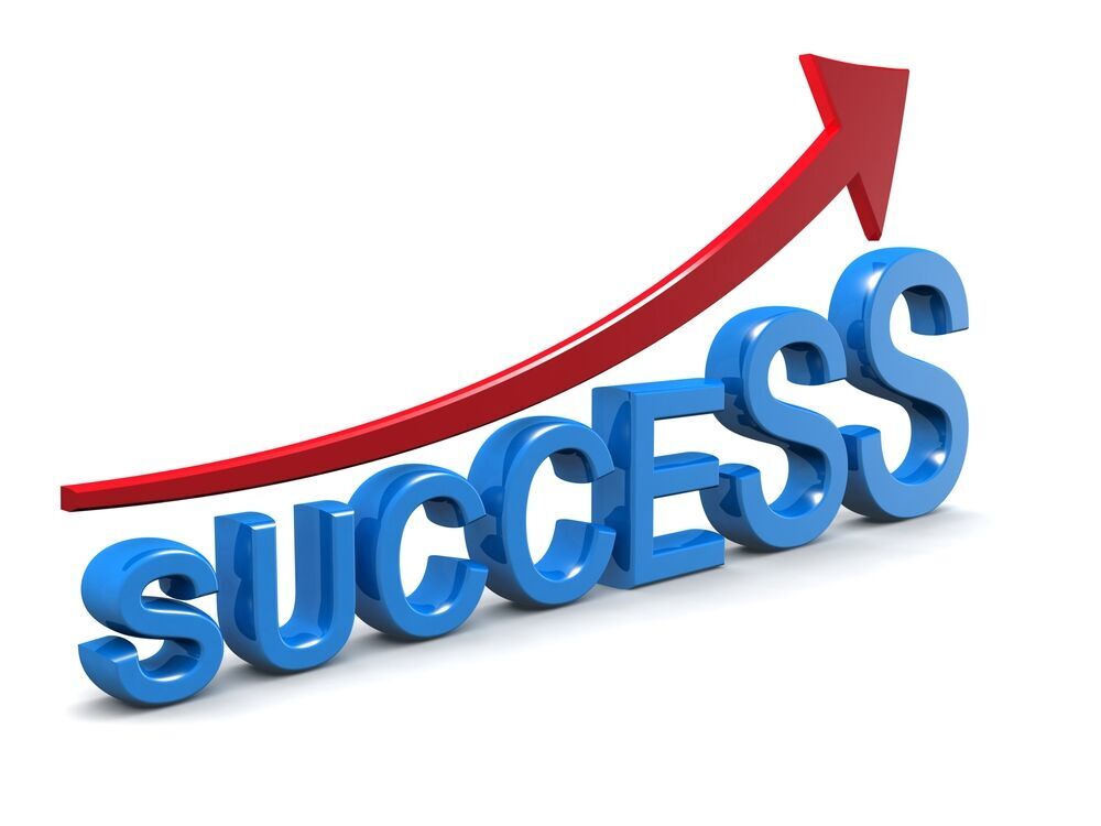 Promotion Advice - Success sign with arrow