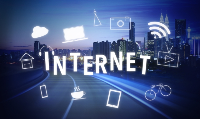 Digital Technology Icons Graphic Concept