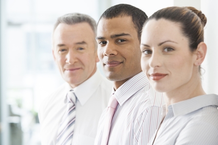 Business people in office