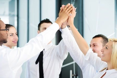 Successful business people