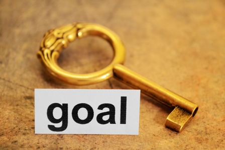 Company-Purpose-Goal-sign-and-gold-key