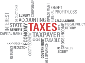 Tax Laws - word cloud
