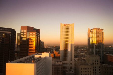 Phoenix Job Market - City Skyline