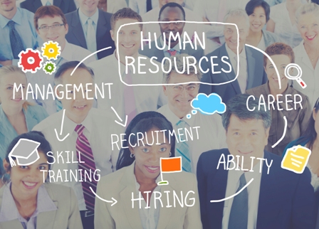 Human Resource Hiring Recruiter Select Career Concept