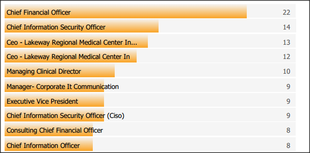 SC&C Chief Strategy Officer top job titles