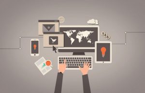 Marketing Career - desk graphic