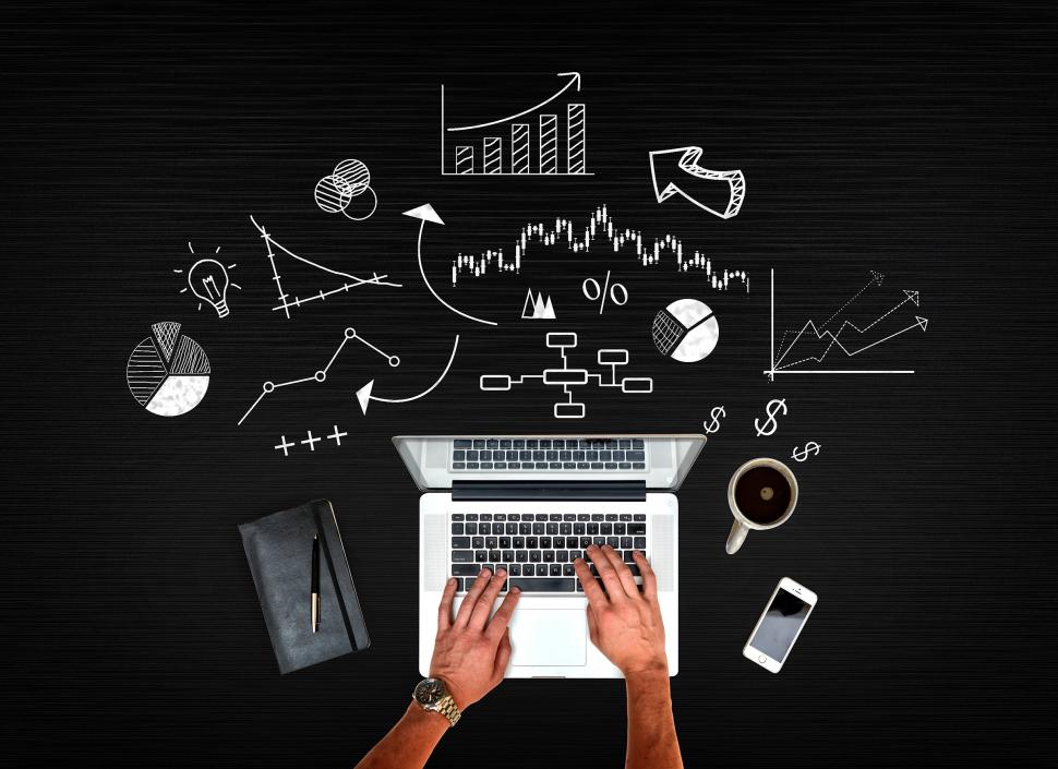 Persistent Execs - Working on Laptop_analysis_black background