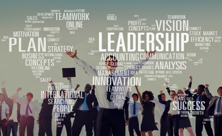 Leadership Boss Management Coach Chief Global Concept