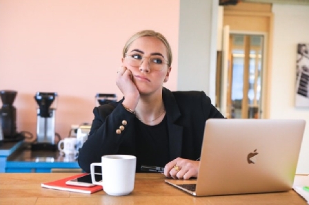 Career Woman at laptop